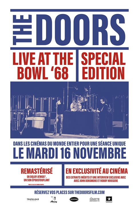 The Doors : Live At The Bowl '68 Special Edition : Affiche