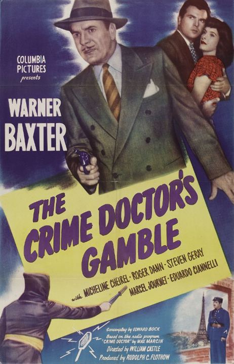 The Crime Doctor's Gamble : Affiche