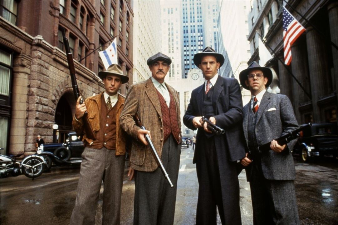 Les Incorruptibles : Photo Kevin Costner, Charles Martin Smith, Sean Connery, Andy Garcia