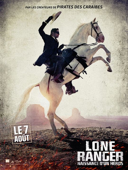 Lone Ranger, Naissance d'un héros : Affiche