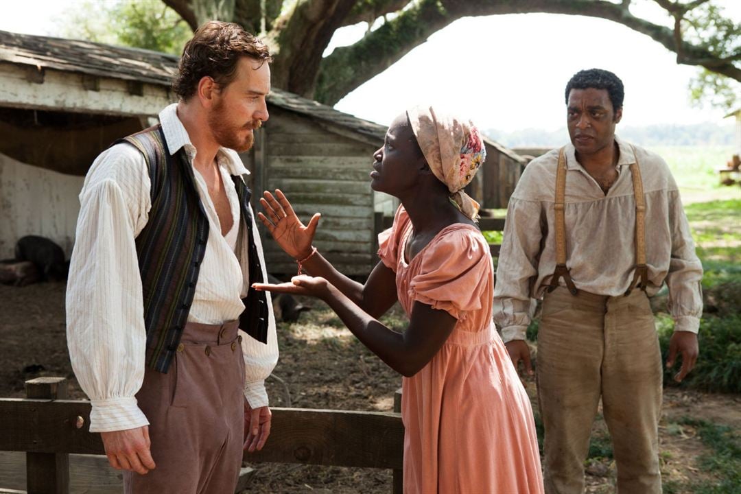 12 Years a Slave : Photo Michael Fassbender, Chiwetel Ejiofor, Lupita Nyong'o