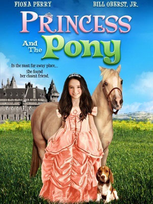 La Princesse et le poney : Affiche