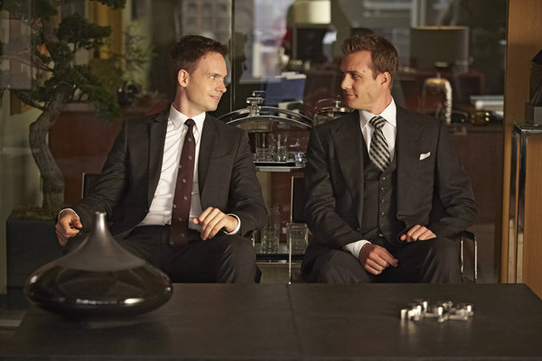 Suits : avocats sur mesure : Photo Patrick J. Adams, Gabriel Macht