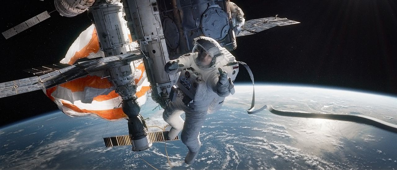 Gravity : Photo Sandra Bullock