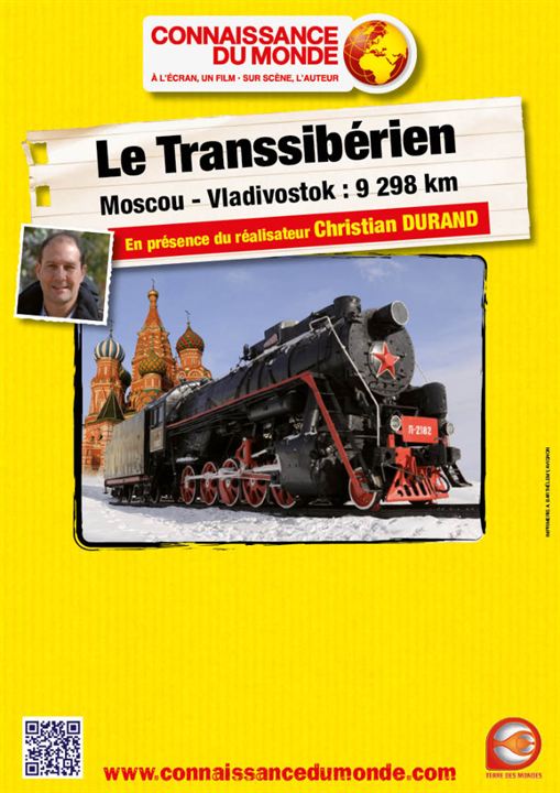 Le transsibérien - Moscou - Vladivostok: 9 298 km : Affiche