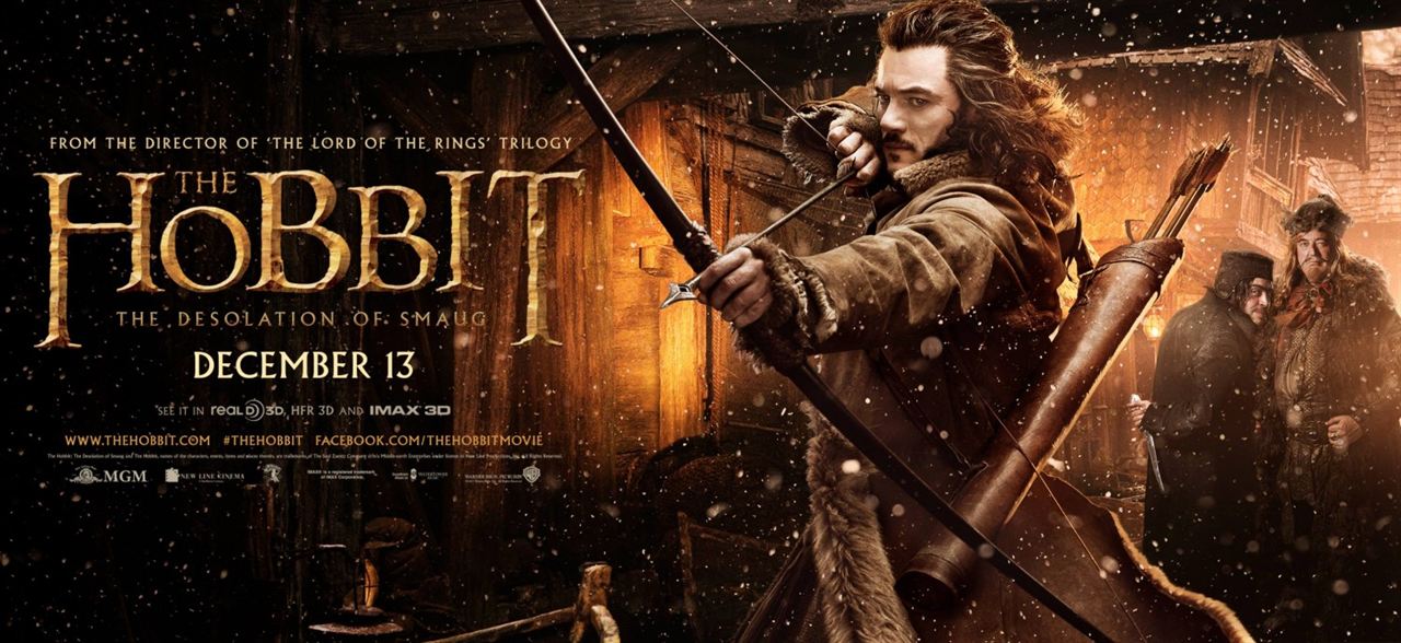 Le Hobbit : la Désolation de Smaug : Affiche