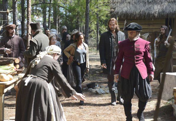 Sleepy Hollow : Photo Tom Mison, Nicole Beharie, Tim Holt (II)