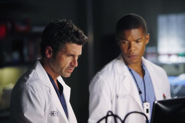 Grey's Anatomy : Photo Patrick Dempsey, Gaius Charles