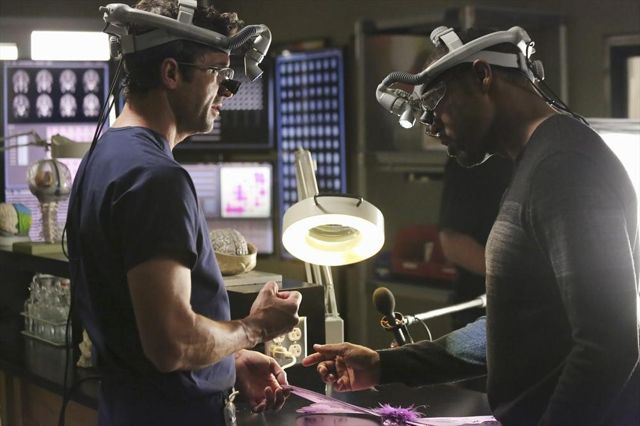 Grey's Anatomy : Photo Patrick Dempsey, Jason George (II)