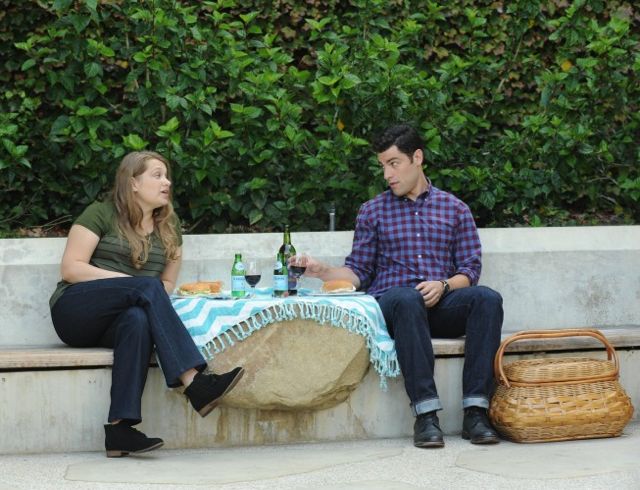 New Girl : Photo Merritt Wever, Max Greenfield