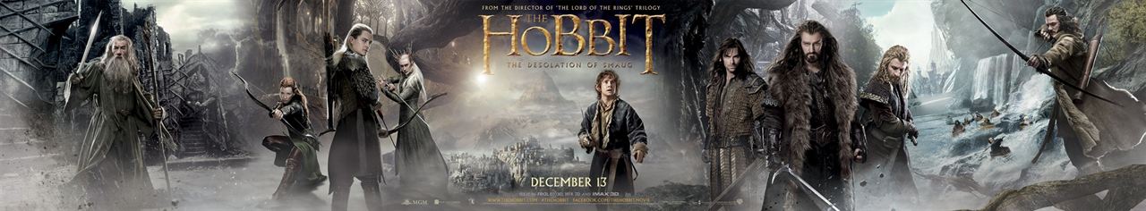 Le Hobbit : la Désolation de Smaug : Affiche