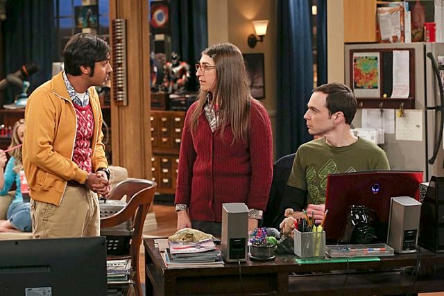 The Big Bang Theory : Photo Kunal Nayyar, Mayim Bialik, Jim Parsons