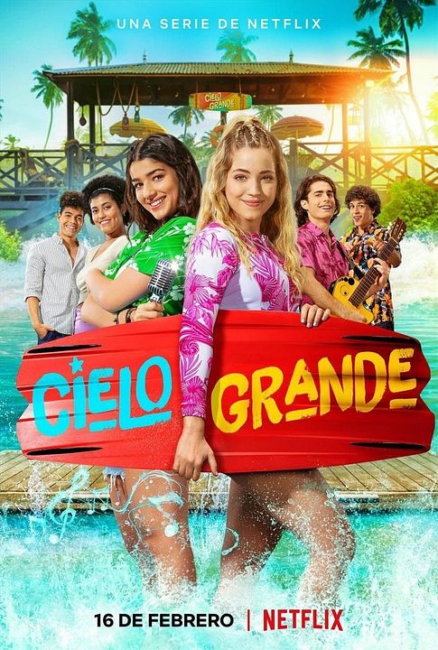 L'été à Cielo Grande : Affiche