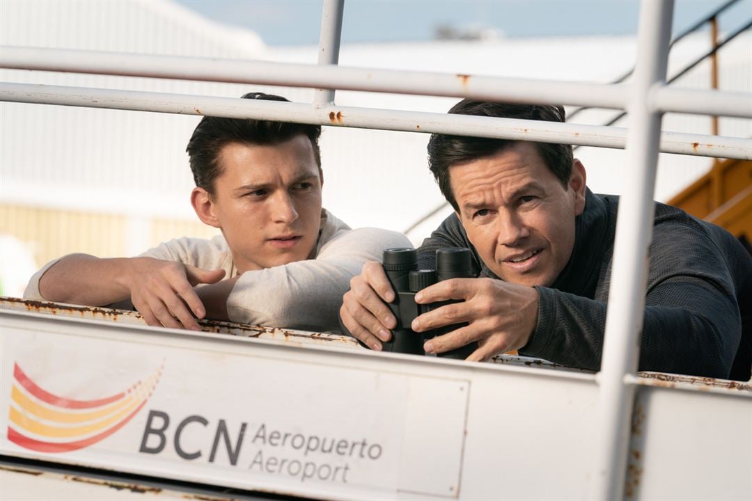 Uncharted : Photo Tom Holland, Mark Wahlberg