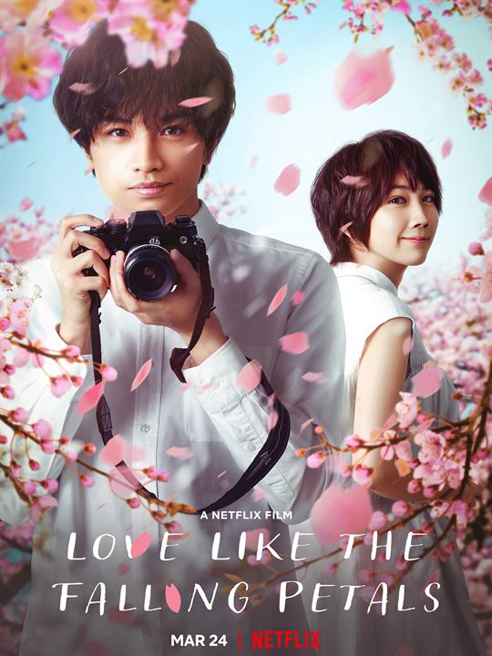 Love like the falling petals : Affiche