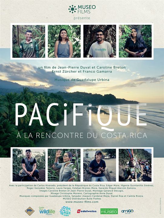 Pacifique, à la rencontre du Costa Rica : Affiche