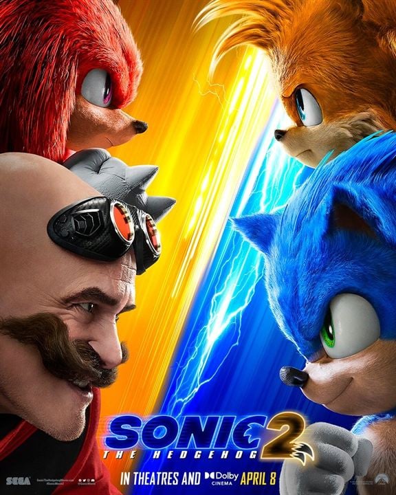 Sonic 2 le film : Affiche