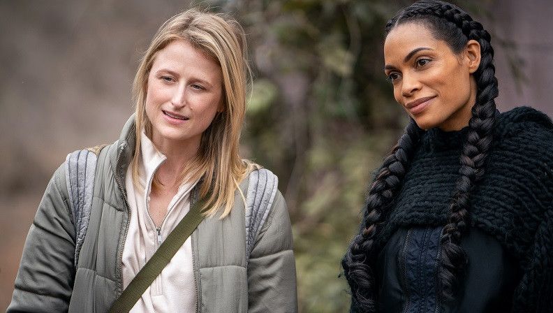 Photo Mamie Gummer, Rosario Dawson