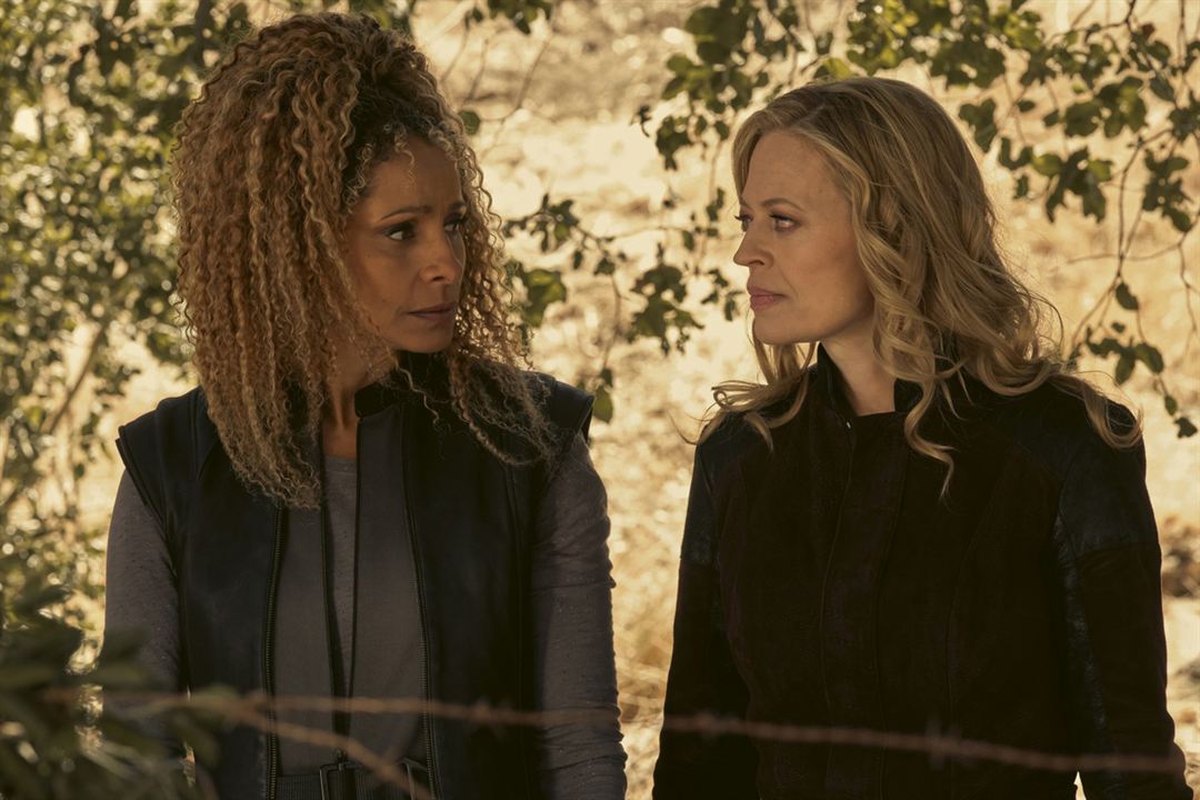 Star Trek: Picard : Photo Michelle Hurd, Jeri Ryan