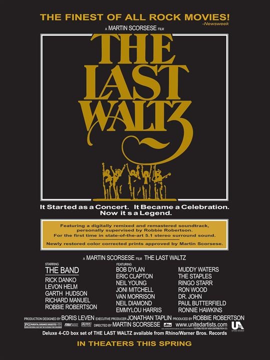 The Last Waltz : Affiche