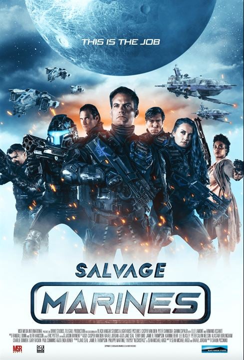 Salvage Marines : Affiche