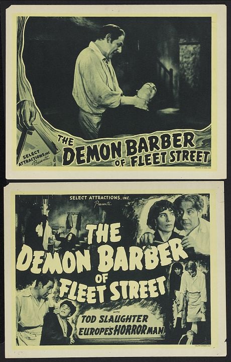 Sweeney Todd: The Demon Barber of Fleet Street : Affiche