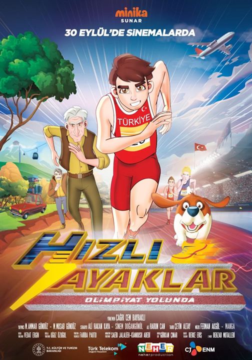 Hızlı Ayaklar - Olimpiyat Yolunda : Affiche