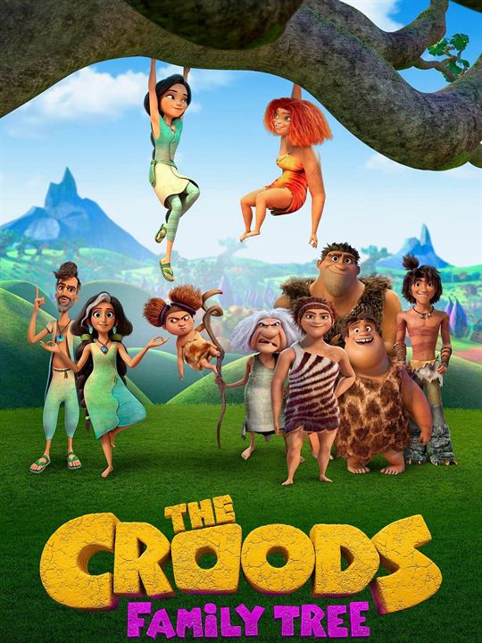 Les Croods (Pré)histoires de famille : Affiche