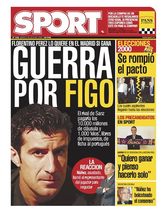 Le Transfert du siècle : Et Figo changea de camp : Photo