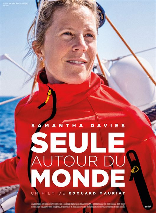 Seule autour du monde : Affiche