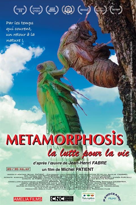 Metamorphosis, la lutte pour la vie : Affiche