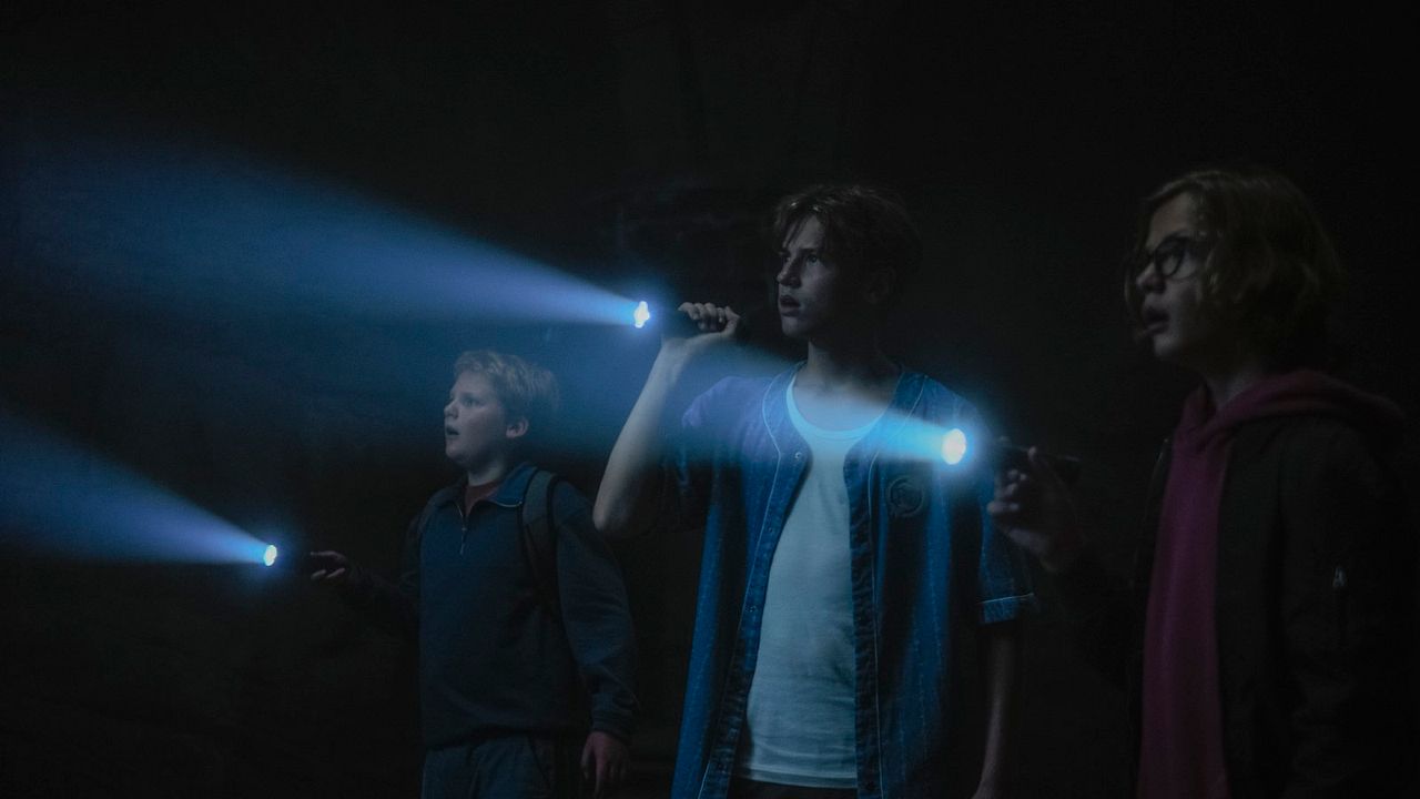 The Three Investigators – Legacy of the Dragon : Photo Nevio Wendt, Julius Weckauf, Levi Brandl