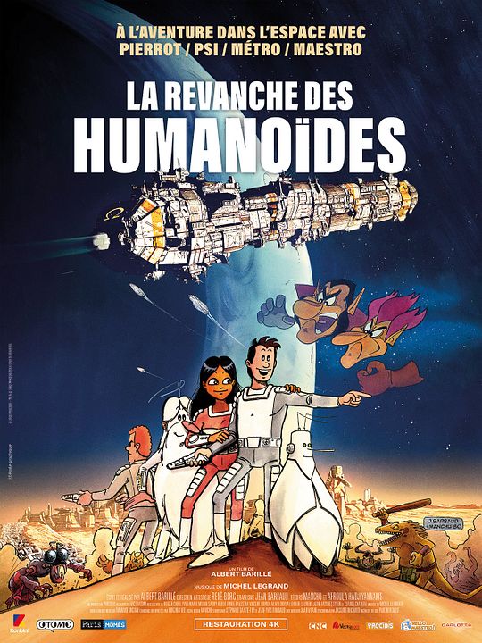 La Revanche des humanoïdes : Affiche