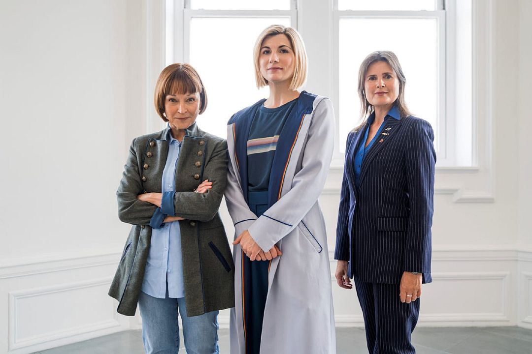 Doctor Who (2005) : Photo Sophie Aldred, Janet Fielding, Jodie Whittaker