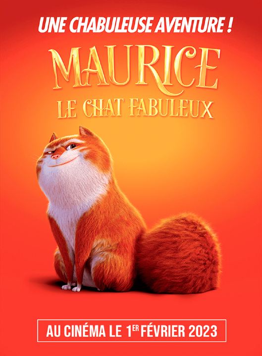 Maurice le chat fabuleux : Affiche