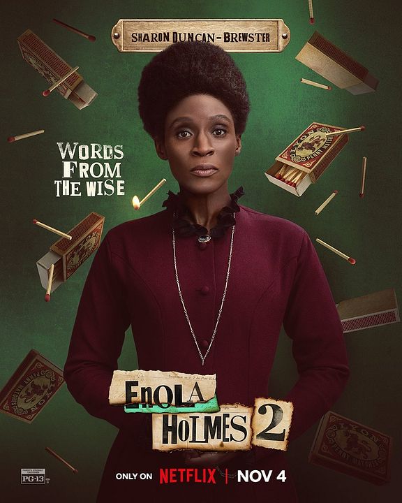 Enola Holmes 2 : Affiche