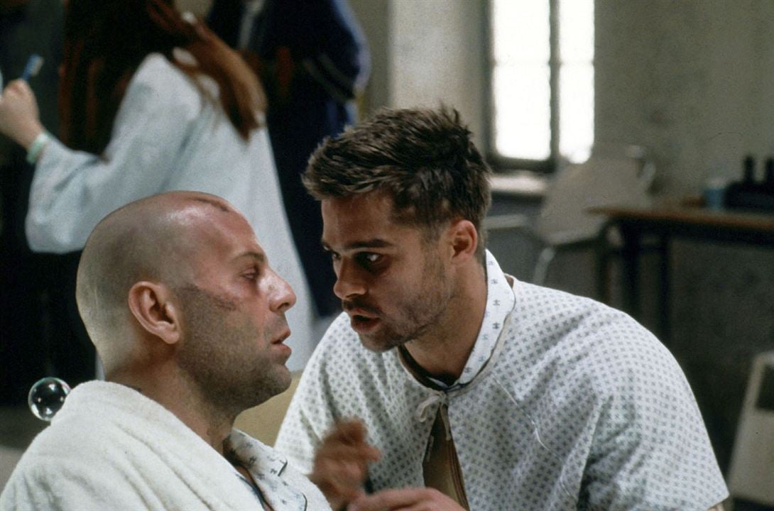 L'Armée des 12 singes : Photo Brad Pitt, Bruce Willis