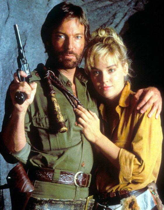 Allan Quatermain et la cité de l'or perdu : Photo Sharon Stone, Richard Chamberlain