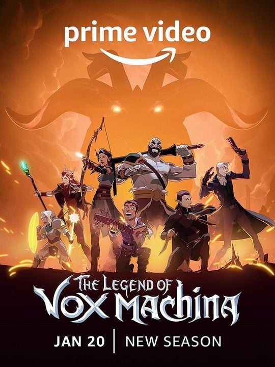 La légende de Vox Machina : Affiche