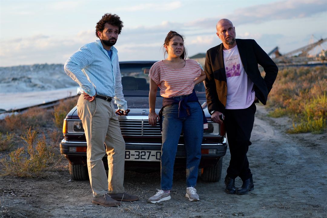 Les Complices : Photo François Damiens, William Lebghil, Laura Felpin