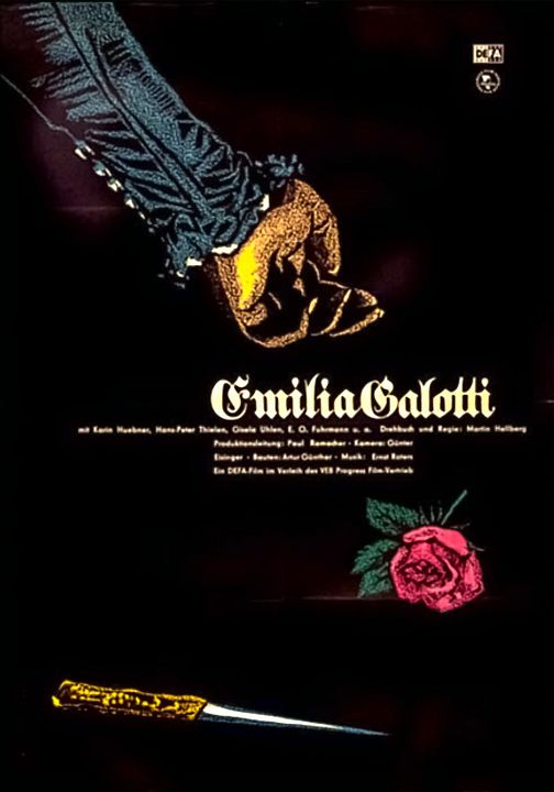 Emilia Galotti : Affiche