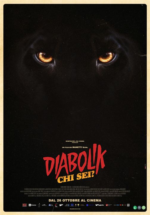 Diabolik: qui es-tu ? : Affiche