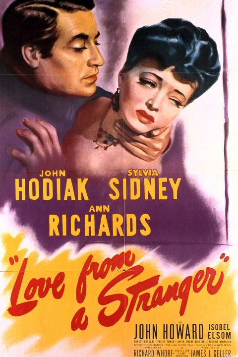 L'amour d'un inconnu : Affiche