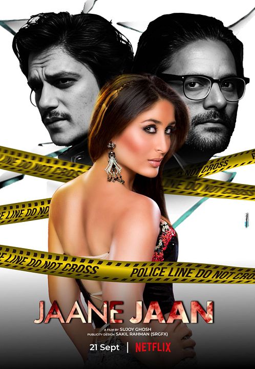 Jaane Jaan : Le suspect X : Affiche
