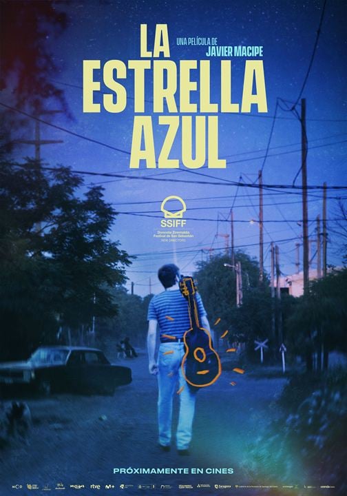 La estrella azul : Affiche