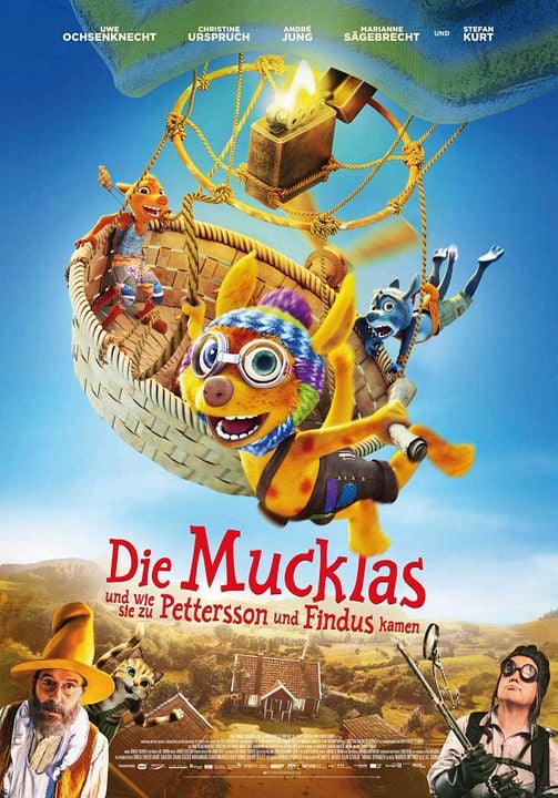 Die Mucklas …und wie sie zu Pettersson und Findus kamen : Affiche