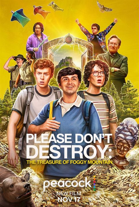 Please Don’t Destroy: The Treasure of Foggy Mountain : Affiche