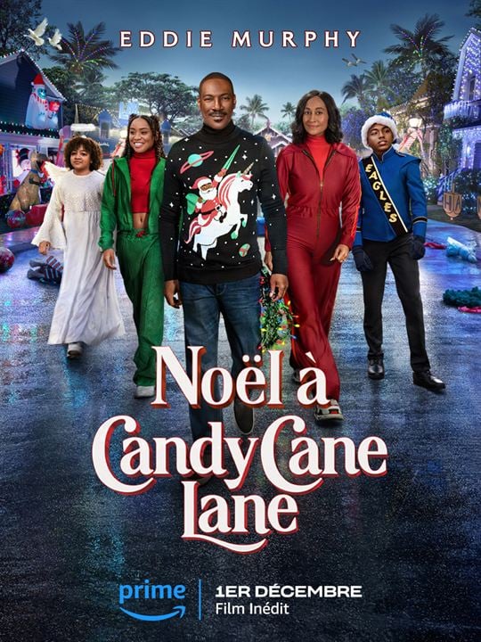 Noël à Candy Cane Lane : Affiche