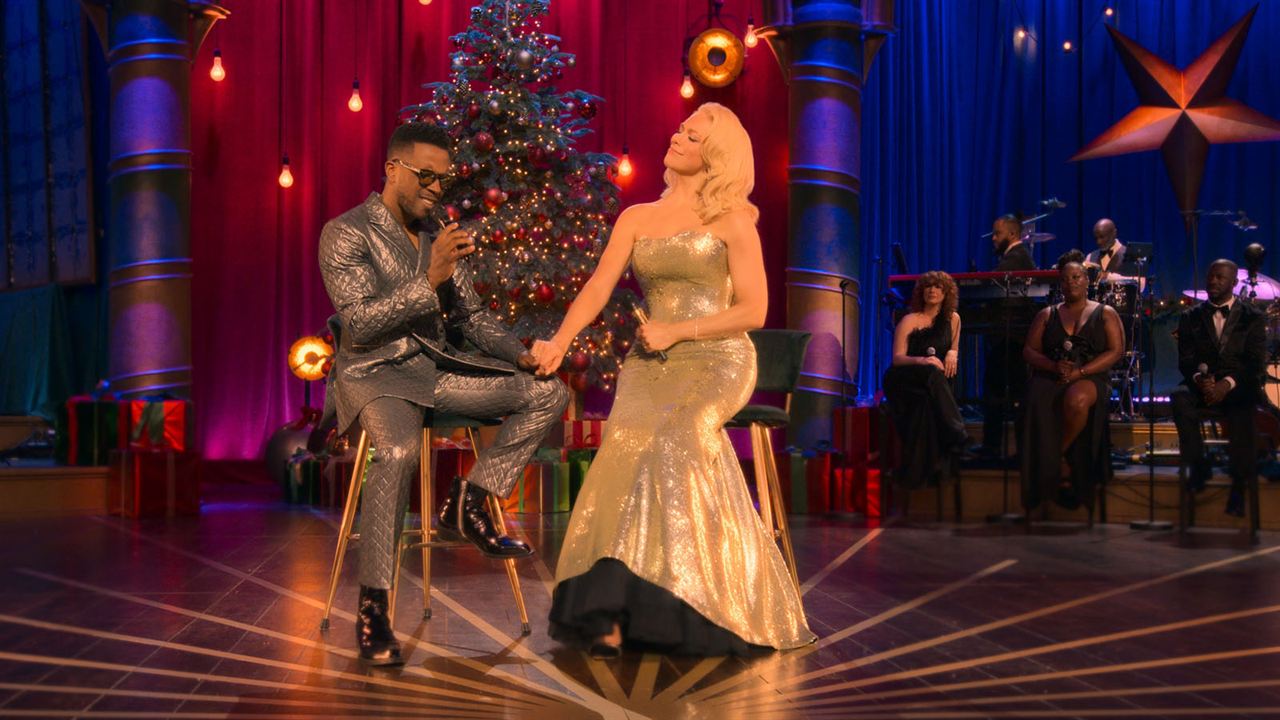 Hannah Waddingham: Home for Christmas : Photo Hannah Waddingham, Leslie Odom Jr.