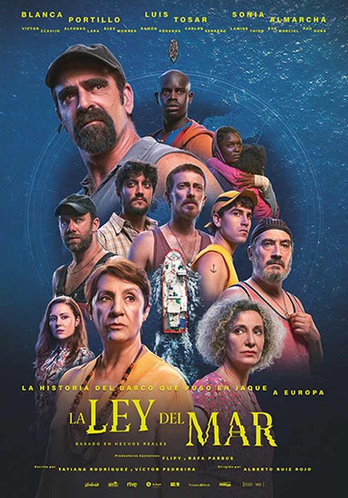 La ley del mar : Affiche